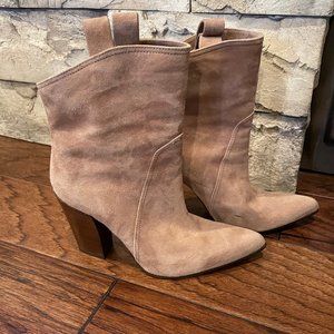 Suede Booties size 37.5